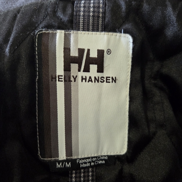 Helly Hansen Womans Gray Checkered Ski Jacket Size Med - Picture 12 of 12